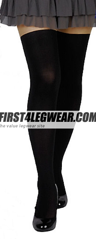 F4L 1010 Opaque Thigh-Highs